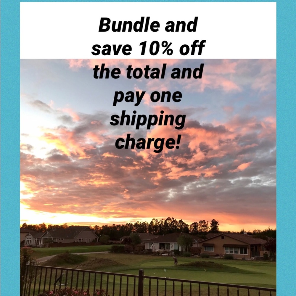 Bundle & save 10% & pay one shipping fee.      *Up to 5 pounds only*